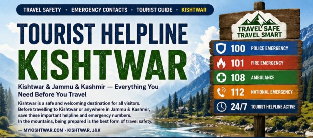 tourists helpline kishtwar