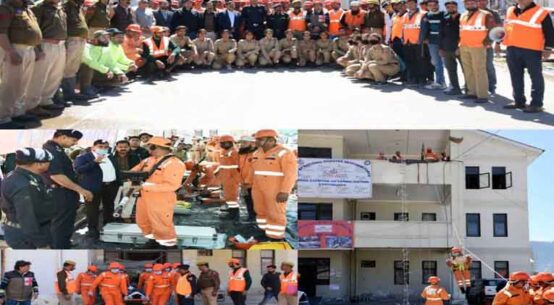 2 Days Mock Drill exercise conducted by 13 Battalion NDRF culminates at Kishtwar