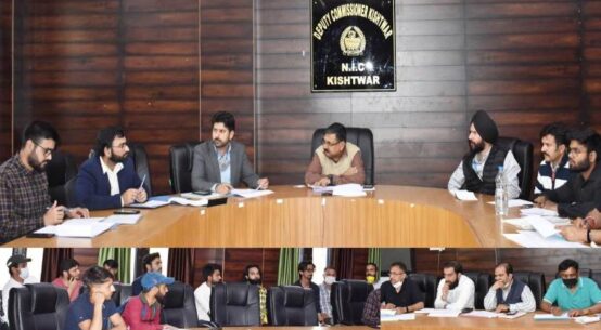 DC Kishtwar Chairs the District Level Implementation Committee meeting