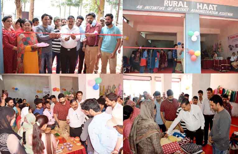 DDC Kishtwar inaugurates District Rural Haat at Kishtwar