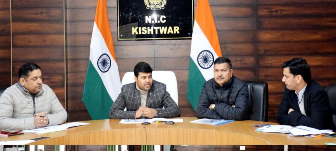 DC Kishtwar chaired meeting on SBM-G Phase-II