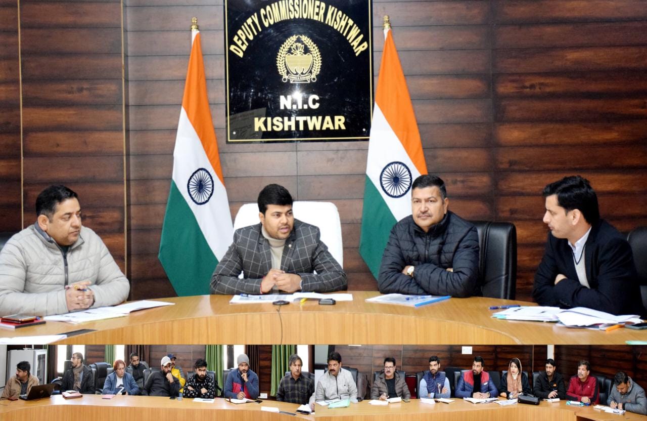 DC Kishtwar chaired meeting on SBM-G Phase-II