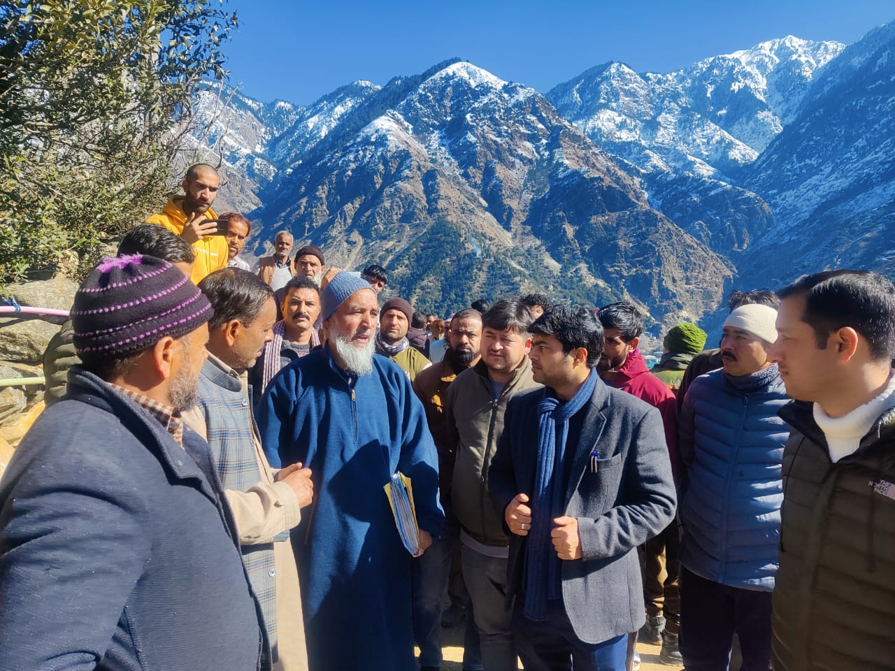 DC Kishtwar inspects various ongoing Developmental projects at Kishtwar