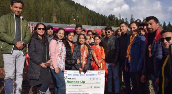 GDC Kishtwar shines at Inter-College Dance Competition during Sinthan Festival