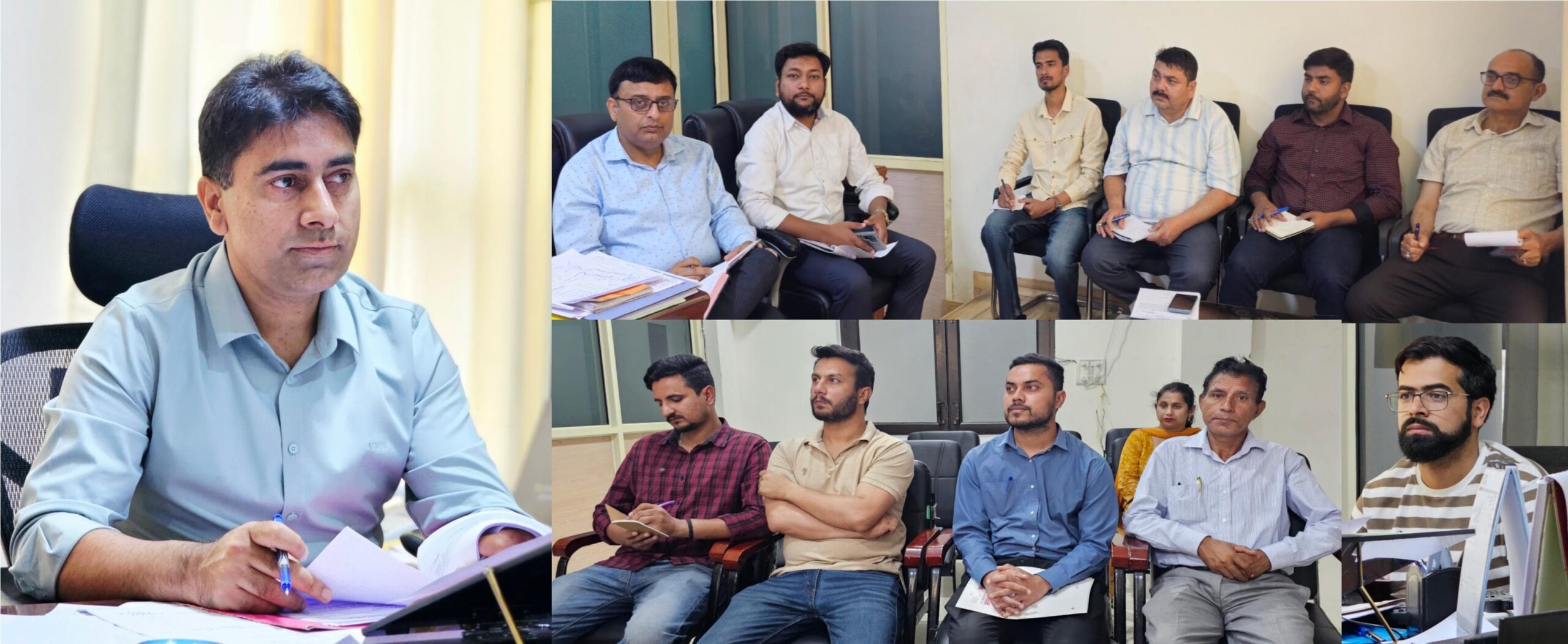 A meeting regarding the conduct of elections to the Managing Committees of Cooperative Societies in District Kishtwar was held today in the office of the Assistant Commissioner (Rev), Kishtwar, Mohd Idrees Lone (JKAS) who is also the Election Authority for Cooperative Elections 2025.