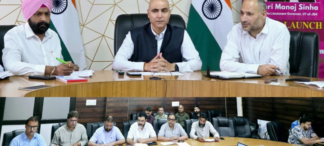 DC Kishtwar Speeds Up CDF and MPLAD Progress with Fresh Deadlines