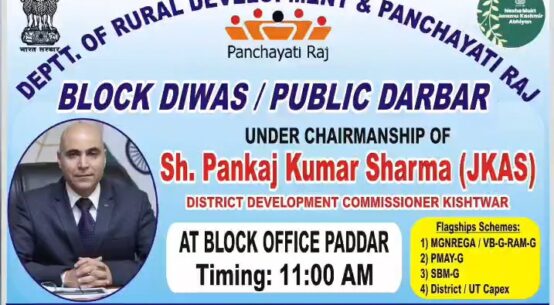 Paddar Block Diwas 2026 DC Kishtwar Resolves 10+ Key Local Demands with Decisive Actions
