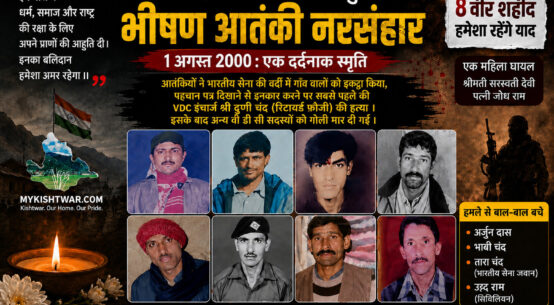 Kiyar Dachhan Massacre 8 Heroic VDG Martyrs of Kishtwar